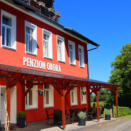 Penzion Obora 塔霍夫 外观 照片